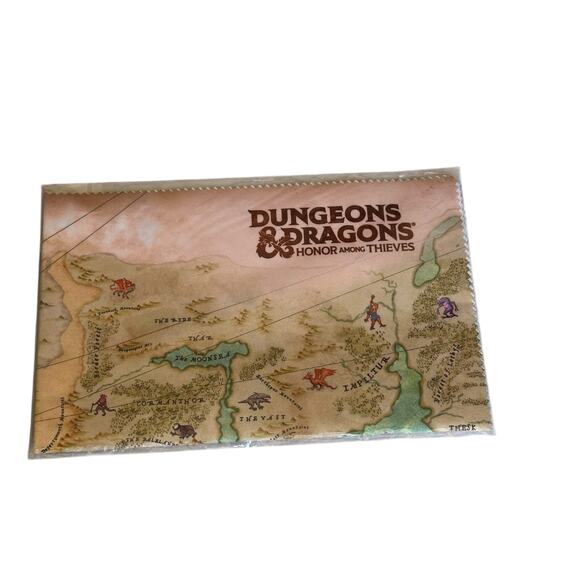 Dungeons And Dragons Honor Among Thieves Limited Edition Promo Map New & SEALED - Picture 2 of 3